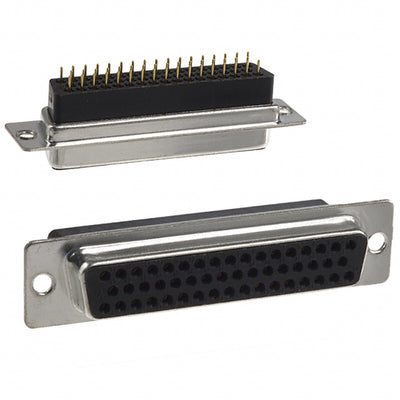 172-050-283L001 by NorComp Inc. - CONNECTOR D-SUB RCPT 50P PNL MNT SLDR