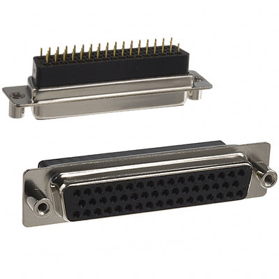 172-050-283L031 by NorComp Inc. - CONNECTOR D-SUB RCPT 50P PNL MNT SLDR