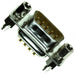 172-E09-102-911 by NorComp Inc. - CONNECTOR D-SUB PLUG 9POS PNL MNT