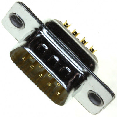 172-E09-102R011 by NorComp Inc. - CONNECTOR D-SUB PLUG 9POS PNL MNT