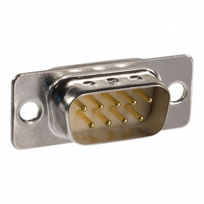 172-E09-113R001 by NorComp Inc. - CONNECTOR D-SUB PLUG 9P PNL MNT SLDR