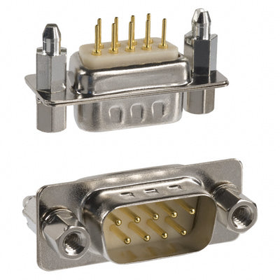 172-E09-113R911 by NorComp Inc. - CONNECTOR D-SUB PLUG 9P PNL MNT SLDR