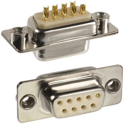 172-E09-203R011 by NorComp Inc. - CONNECTOR D-SUB RCPT 9POS PNL MNT
