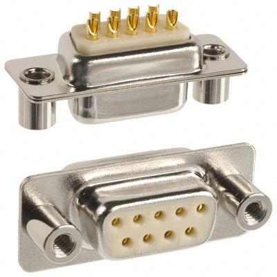 172-E09-203R031 by NorComp Inc. - CONNECTOR D-SUB RCPT 9POS PNL MNT