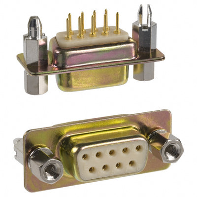 172-E09-211R911 by NorComp Inc. - CONNECTOR D-SUB RCPT 9P PNL MNT SLDR