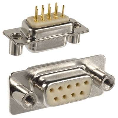 172-E09-213R031 by NorComp Inc. - CONNECTOR D-SUB RCPT 9P PNL MNT SLDR