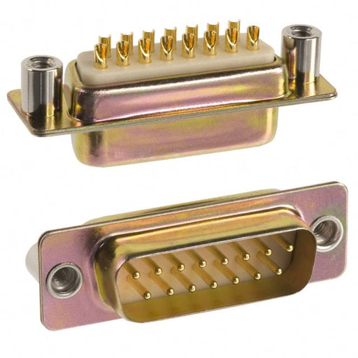 172-E15-101R021 by NorComp Inc. - CONNECTOR D-SUB PLUG 15POS PNL MNT