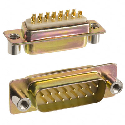 172-E15-101R031 by NorComp Inc. - CONNECTOR D-SUB PLUG 15POS PNL MNT