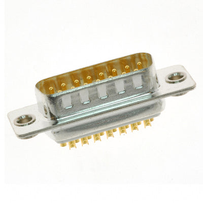 172-E15-102-011 by NorComp Inc. - CONNECTOR D-SUB PLUG 15POS PNL MNT