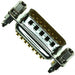 172-E15-102-911 by NorComp Inc. - CONNECTOR D-SUB PLUG 15POS PNL MNT