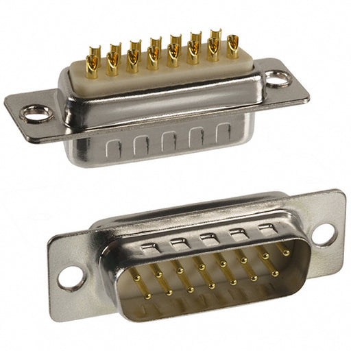 172-E15-103R001 by NorComp Inc. - CONNECTOR D-SUB PLUG 15POS PNL MNT