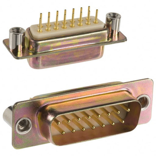 172-E15-111-021 by NorComp Inc. - CONNECTOR D-SUB PLUG 15P PNL MNT SLDR
