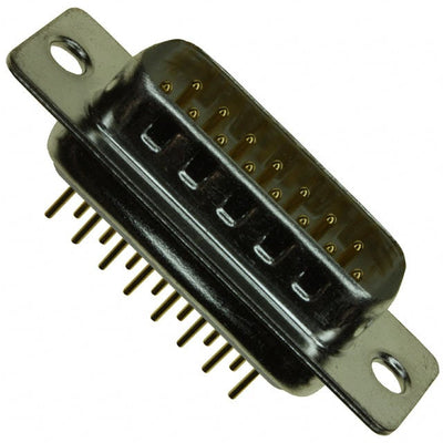 172-E15-112-001 by NorComp Inc. - CONNECTOR D-SUB PLUG 15P PNL MNT SLDR
