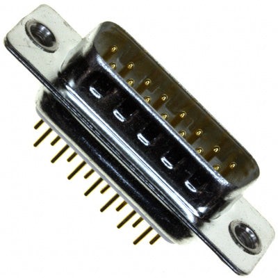 172-E15-112-011 by NorComp Inc. - CONNECTOR D-SUB PLUG 15P PNL MNT SLDR