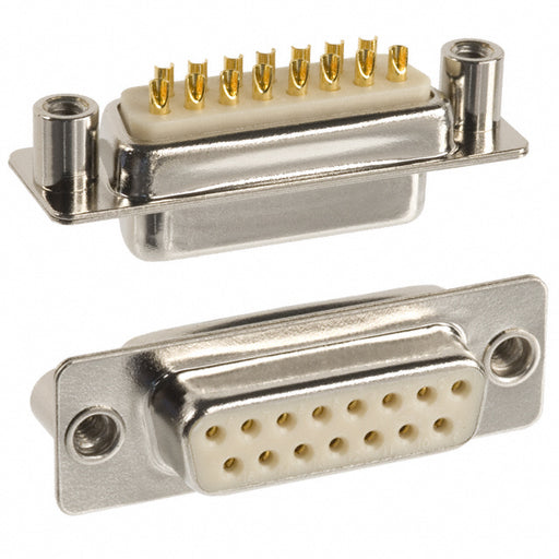 172-E15-203R021 by NorComp Inc. - CONNECTOR D-SUB RCPT 15POS PNL MNT