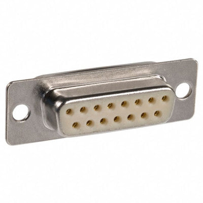 172-E15-213R001 by NorComp Inc. - CONNECTOR D-SUB RCPT 15P PNL MNT SLDR