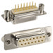 172-E15-213R021 by NorComp Inc. - CONNECTOR D-SUB RCPT 15P PNL MNT SLDR