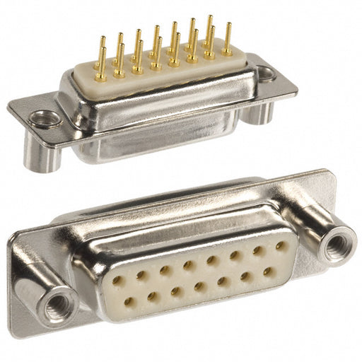 172-E15-213R031 by NorComp Inc. - CONNECTOR D-SUB RCPT 15P PNL MNT SLDR