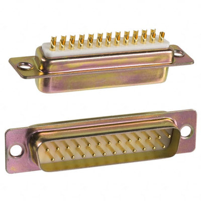 172-E25-101R001 by NorComp Inc. - CONNECTOR D-SUB PLUG 25POS PNL MNT