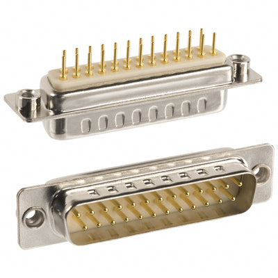 172-E25-113R011 by NorComp Inc. - CONNECTOR D-SUB PLUG 25P PNL MNT SLDR