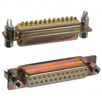 172-E25-201-911 by NorComp Inc. - CONNECTOR D-SUB RCPT 25POS PNL MNT