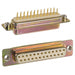 172-E25-211R011 by NorComp Inc. - CONNECTOR D-SUB RCPT 25P PNL MNT SLDR