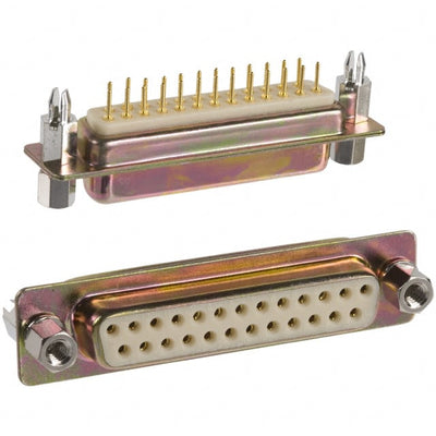 172-E25-211R911 by NorComp Inc. - CONNECTOR D-SUB RCPT 25P PNL MNT SLDR