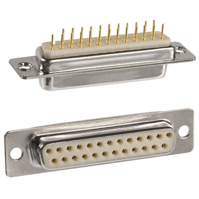 172-E25-213R001 by NorComp Inc. - CONNECTOR D-SUB RCPT 25P PNL MNT SLDR