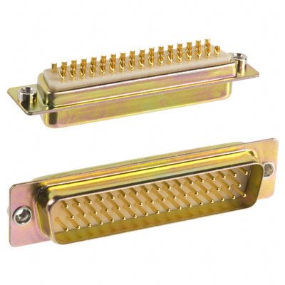 172-E50-101-011 by NorComp Inc. - CONNECTOR D-SUB PLUG 50POS PNL MNT