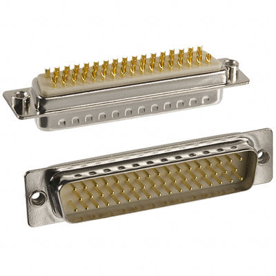 172-E50-103R011 by NorComp Inc. - CONNECTOR D-SUB PLUG 50POS PNL MNT