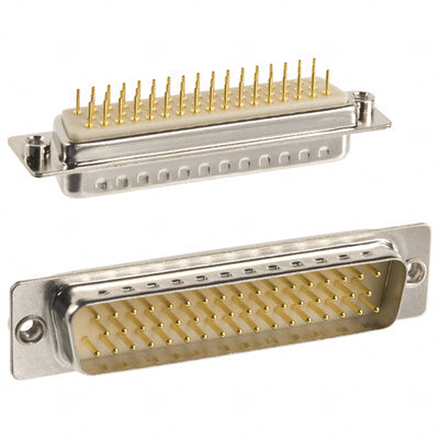 172-E50-113R011 by NorComp Inc. - CONNECTOR D-SUB PLUG 50P PNL MNT SLDR
