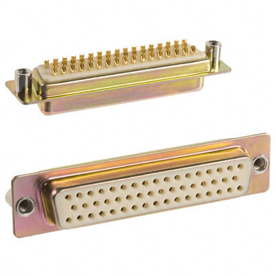 172-E50-201R021 by NorComp Inc. - CONNECTOR D-SUB RCPT 50POS PNL MNT