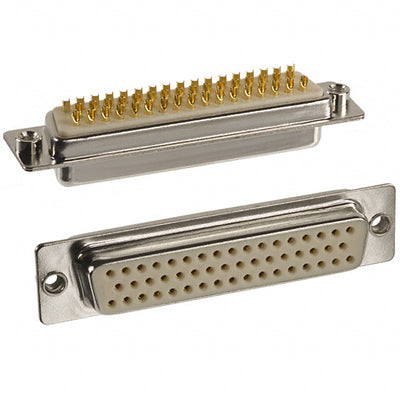172-E50-203R011 by NorComp Inc. - CONNECTOR D-SUB RCPT 50POS PNL MNT