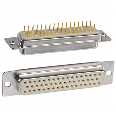 172-E50-213R001 by NorComp Inc. - CONNECTOR D-SUB RCPT 50P PNL MNT SLDR