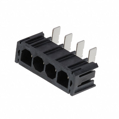 1720430401 by Molex - CONNECTOR HDR 4POS 7.50MM R/A SLDR