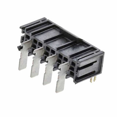 1720430406 by Molex - CONNECTOR HDR 4POS 7.50MM R/A SLDR