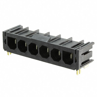 1720430608 by Molex - CONNECTOR HDR 6POS 7.50MM R/A SLDR