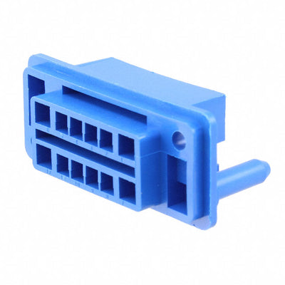 172061-3 by TE Connectivity AMP Connectors - CONNECTOR PLUG HSG DRAWER 12POS BLUE