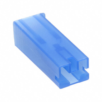 172076-6 by TE Connectivity AMP Connectors - CONNECTOR RECPT HOUSING 0.25 1POS BLUE