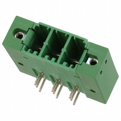 1720806 by Phoenix Contact - TERM BLOCK HDR 3POS 90DEG 7.62MM