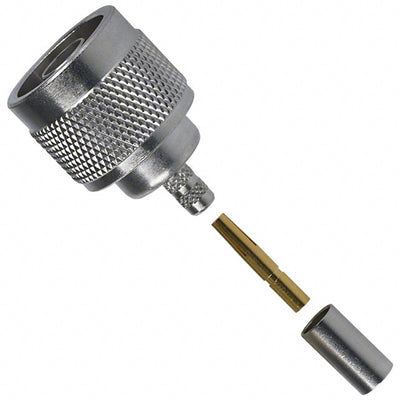 172100RP by Amphenol RF - CONNECTOR RP-N PLUG STR 50 OHM CRIMP