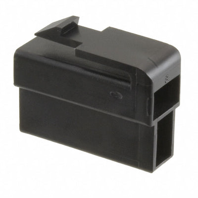 172130-2 by TE Connectivity AMP Connectors - CONNECTOR RECPT HSG 0.25 2POS BLACK