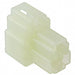172131-1 by TE Connectivity AMP Connectors - CONNECTOR MALE TAB HSG 0.25 3POS NAT