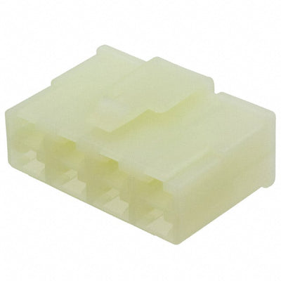 172136-1 by TE Connectivity AMP Connectors - CONNECTOR RECPT HSG 0.25 8POS NATURAL