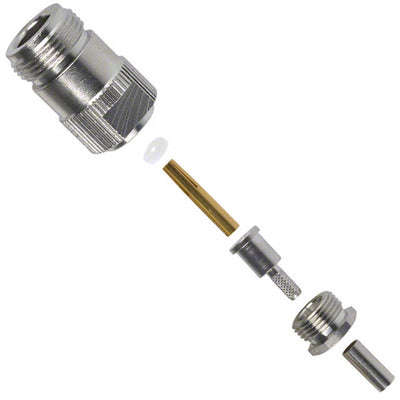172204 by Amphenol RF - CONNECTOR N JACK STR 50 OHM SOLDER