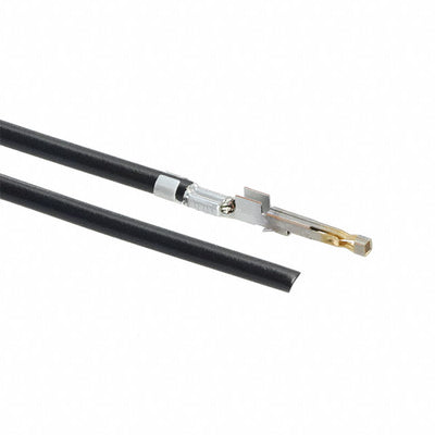 1722533011-04-B9 by Molex - 4"" PRE-CRIMP 1857/19 BLACK