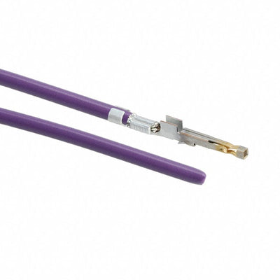 1722533011-06-V9 by Molex - 6"" PRE-CRIMP 1857/19 VIOLET