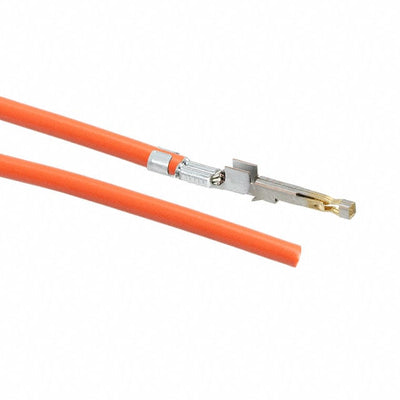 1722533012-12-A9 by Molex - 12"" PRE-CRIMP 1857/19 ORANGE