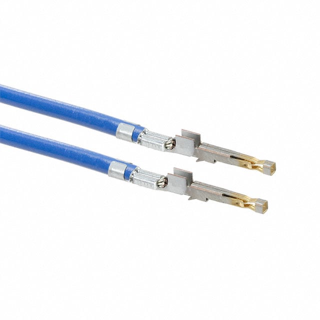 1722533012-05-L7-D by Molex - 5"" PRE-CRIMP 1858/19 BLUE