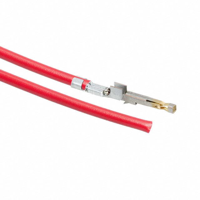 1722533012-12-R9 by Molex - 12"" PRE-CRIMP 1857/19 RED